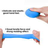 Pack of 9 Non-toxic Air Dry Polymer Plasticine Modelling Clay