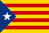 Estelada Catalunya Flag 5ft X 3ft