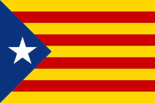 Estelada Catalunya Flag 5ft X 3ft