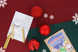 Eco-Friendly Mini Christmas Colouring Set