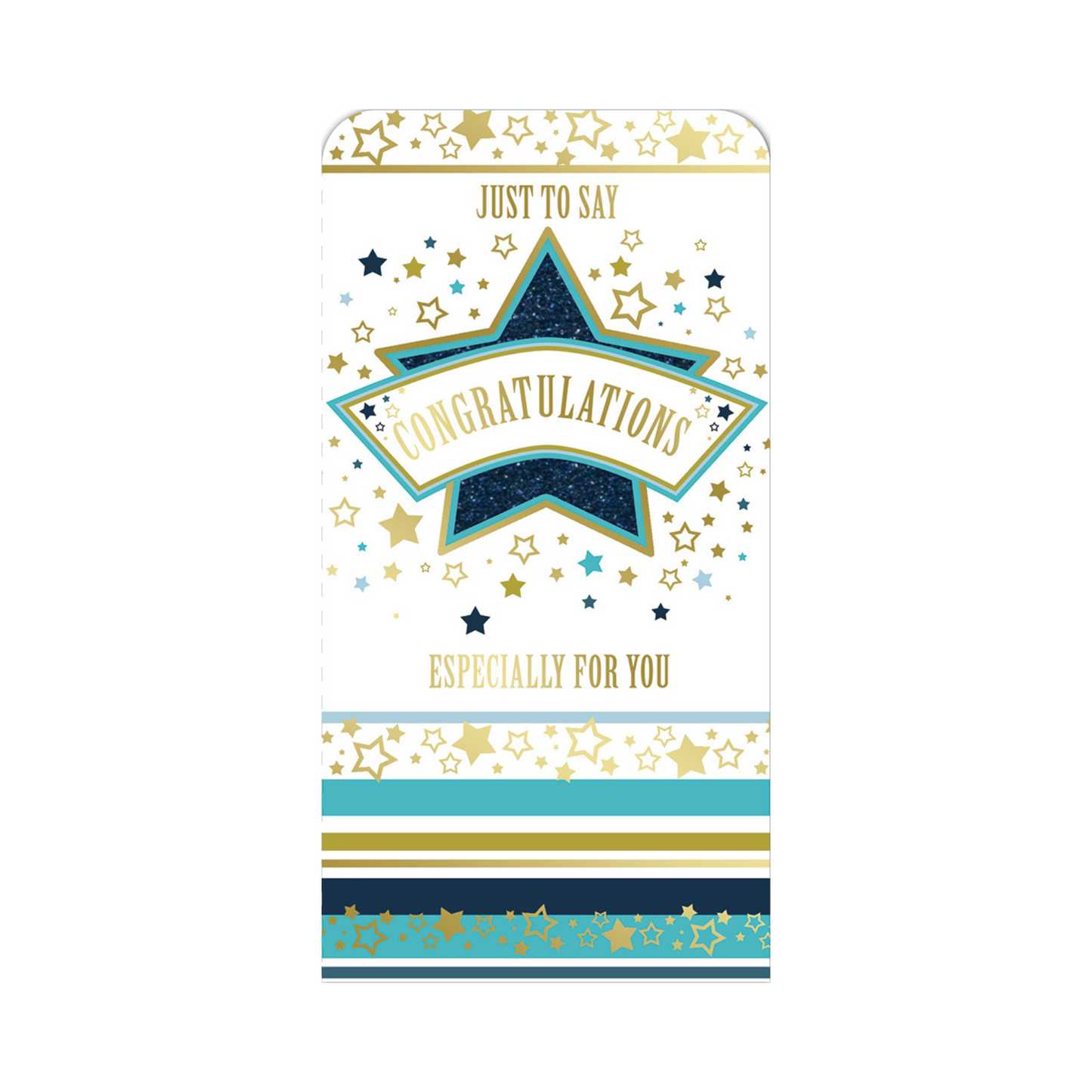 Just To Say Congratulations Star Design Luxury Gift Money Wallet Card