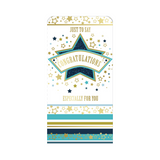 Just To Say Congratulations Star Design Luxury Gift Money Wallet Card