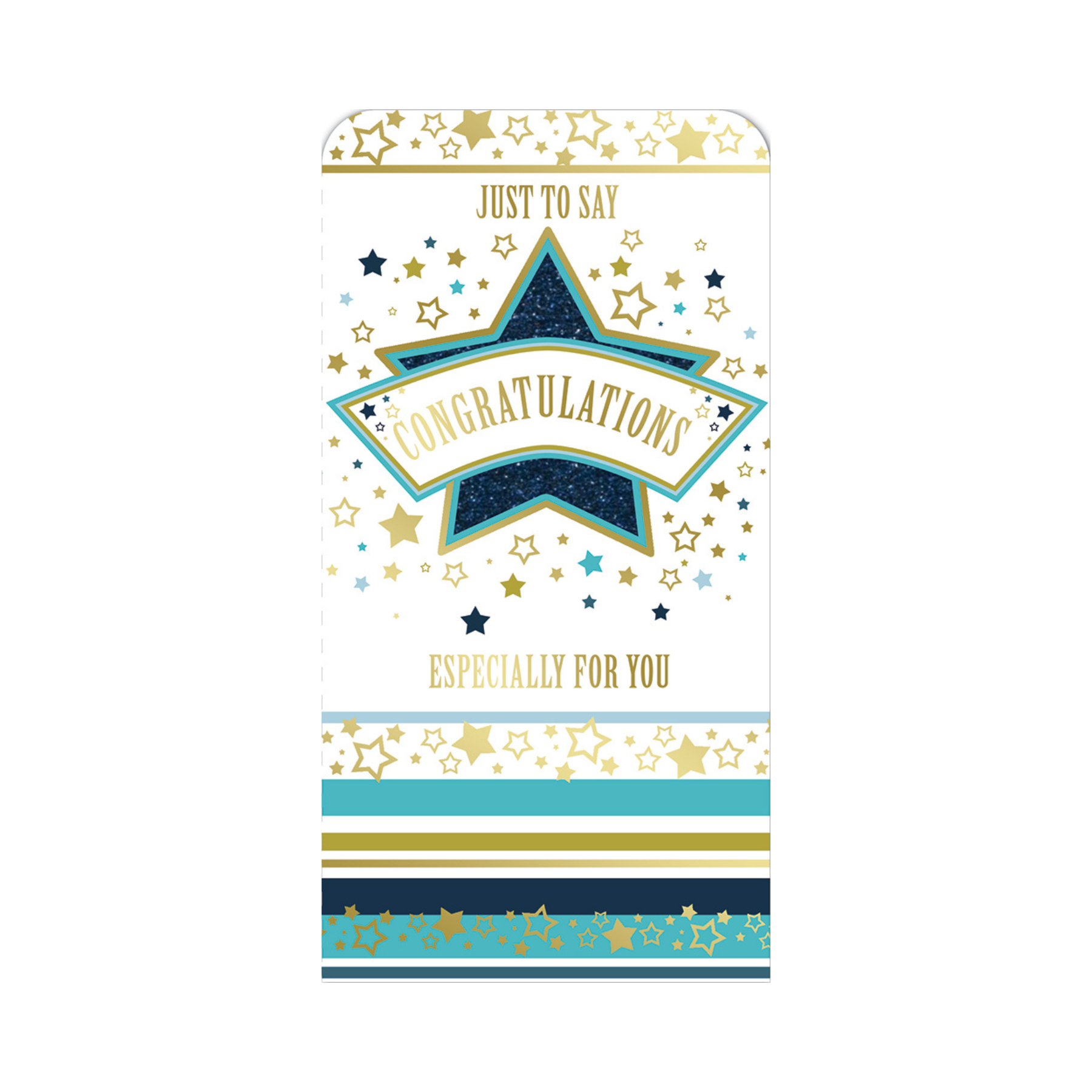 Just To Say Congratulations Star Design Luxury Gift Money Wallet Card