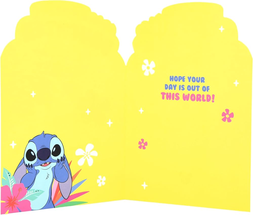 Daughter Birthday Card Disney Stitch 