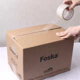 Pack of 6 Transparent Waterproof Clear Bopp Tape 48mm x 100m