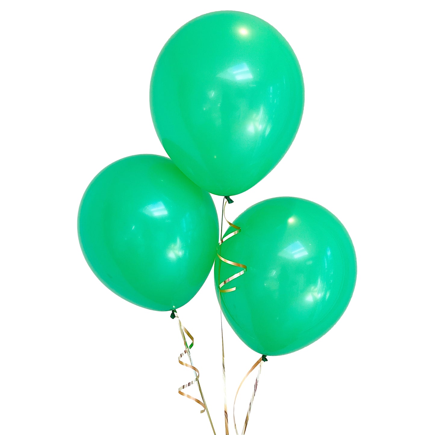Bag of 100 Green Colour 12" Latex Balloons