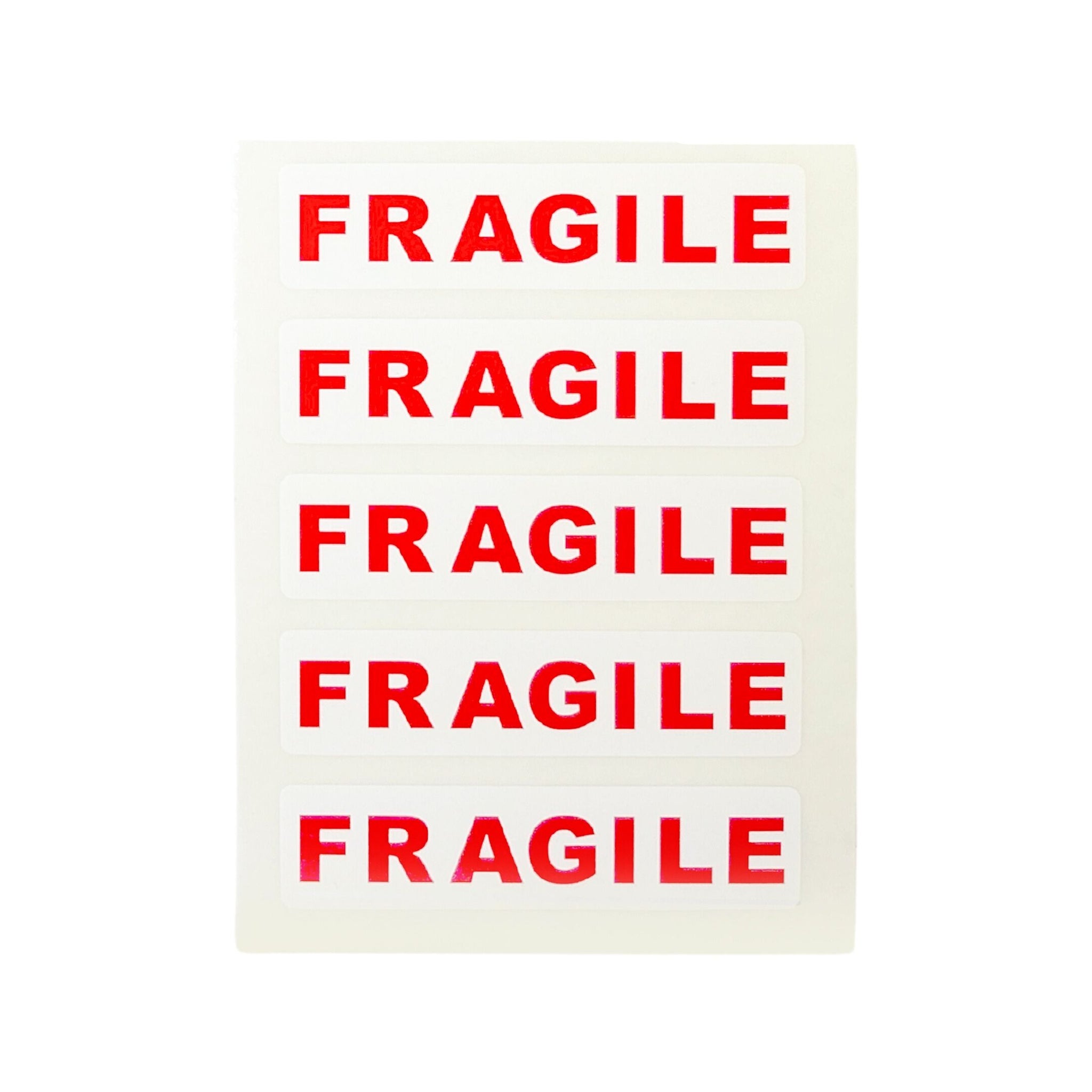 Pack of 35 Fragile Self Adhesive Labels by Janrax