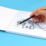 A3 Top Glued Open Sketch Pad