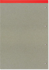 A4 160 Pages 8mm Feint with Margin Refill Pad (210x297mm)