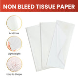 Pack of 10 White Acid Free 50 x 70cm Tissue Paper Sheets