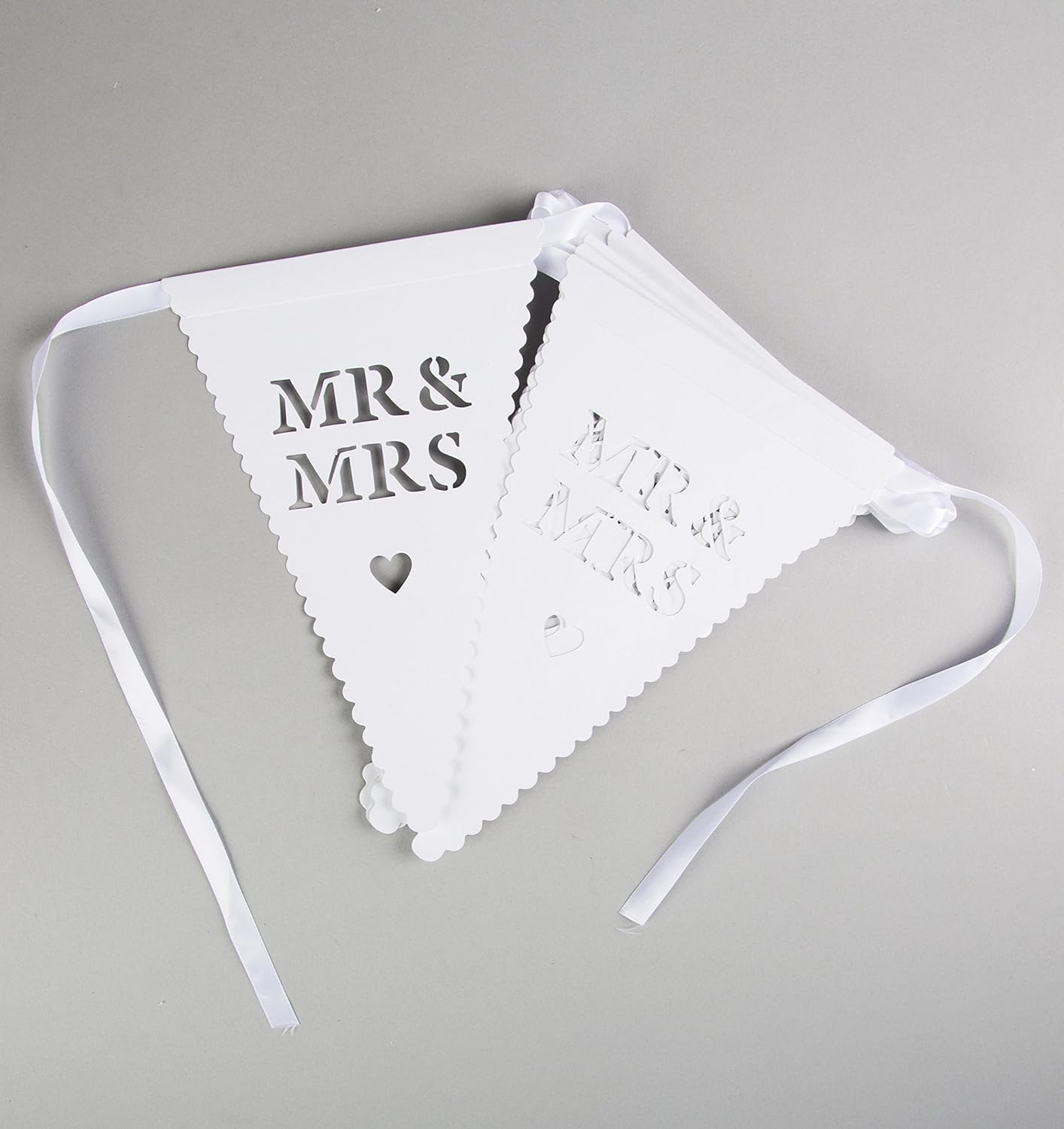 Mr & Mrs Pattern Paper Bunting