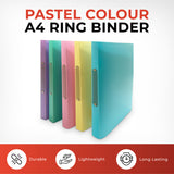 Pastel Pink A4 Ring Binder
