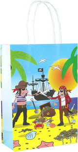 Pirate Paper Party Bag with Handles {DC}