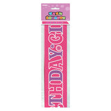 Birthday Girl Satin Sash