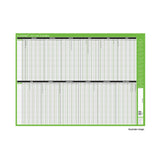 Janrax 2027 Staff/Project 7 Days Planner Mounted - 855 x 610mm
