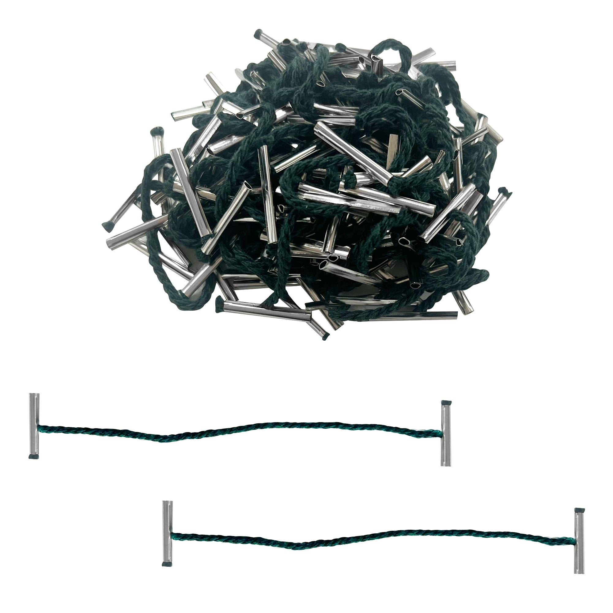 Pack of 100 127mm Metal End Treasury Tags