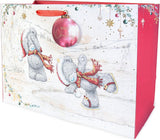 Me To You Bear Ice Skating Christmas Extra Large Jumbo Size Gift Bag