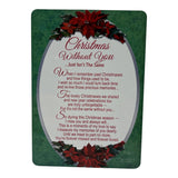Christmas Without You Graveside Keepsake Card