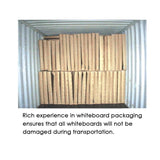 Aluminum Frame Magnetic Horizontal Vertical Whiteboard 90 x 180cm