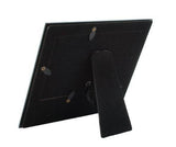 Black Glass Glamour Girl Photo Picture Frame 6x4 New