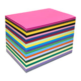 Pack of 100 A4 Red Coloured Paper 75gsm Sheets