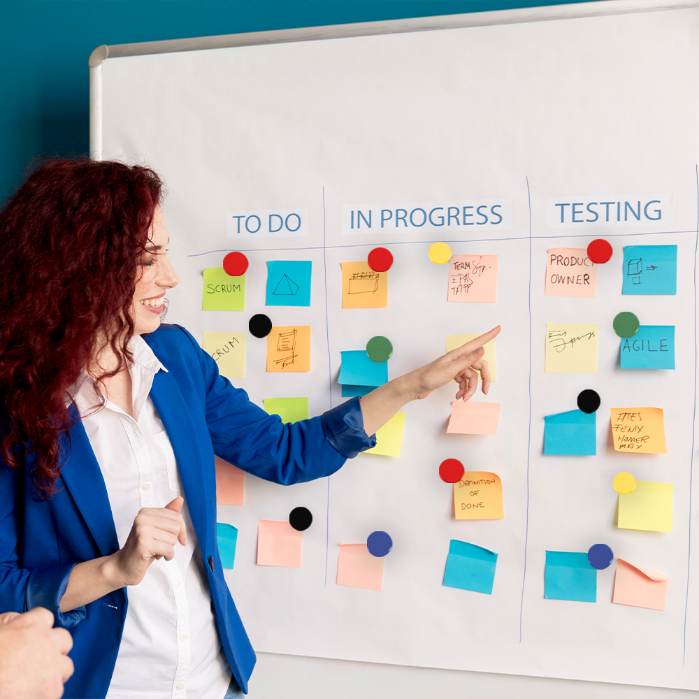 Pack of 12 Red 24mm Magnets