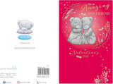 Bears Sat Together Boyfriend Valentine's Day Card {DC}