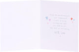 Mini Hearts Design Engagement Congratulations Card