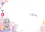 Bear With Cake Nanny Birthday Card
