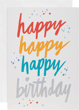 Assorted Multipack Pack of 24, 6 Designs Birthday Cards