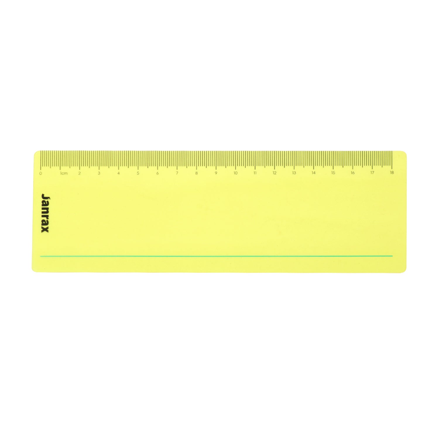 Pack of 8 Yellow 191x70mm Dyslexia Overlay Reading Rulers – PET Material, Rounded Corners