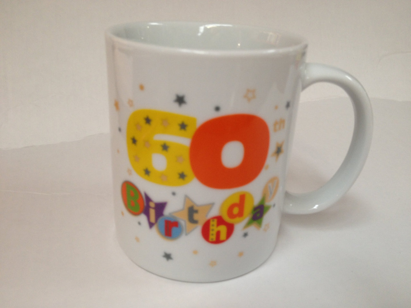 Happy 60th Birthday China Mug - Talking Pictures Fanfare Collection