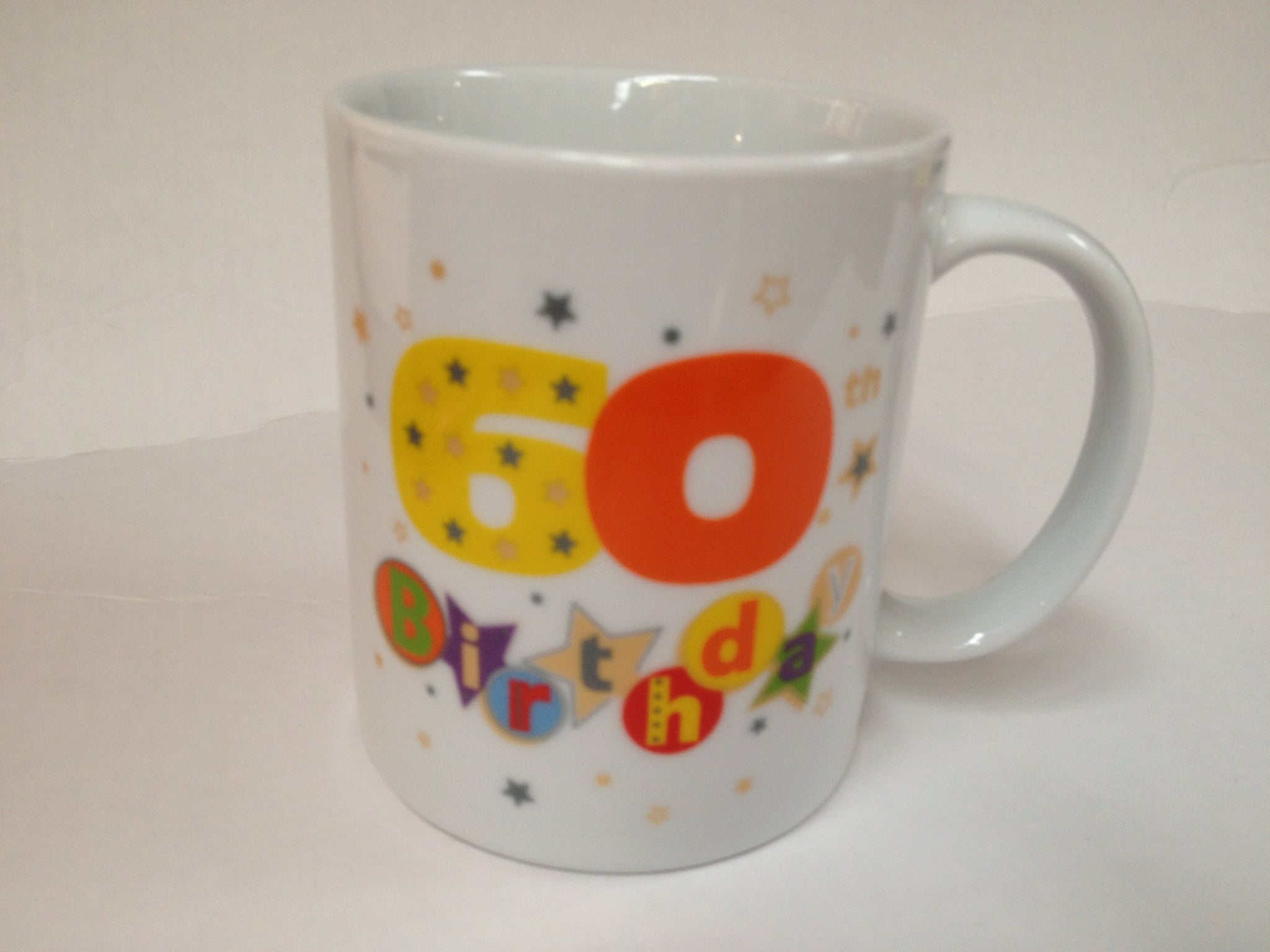 Happy 60th Birthday China Mug - Talking Pictures Fanfare Collection