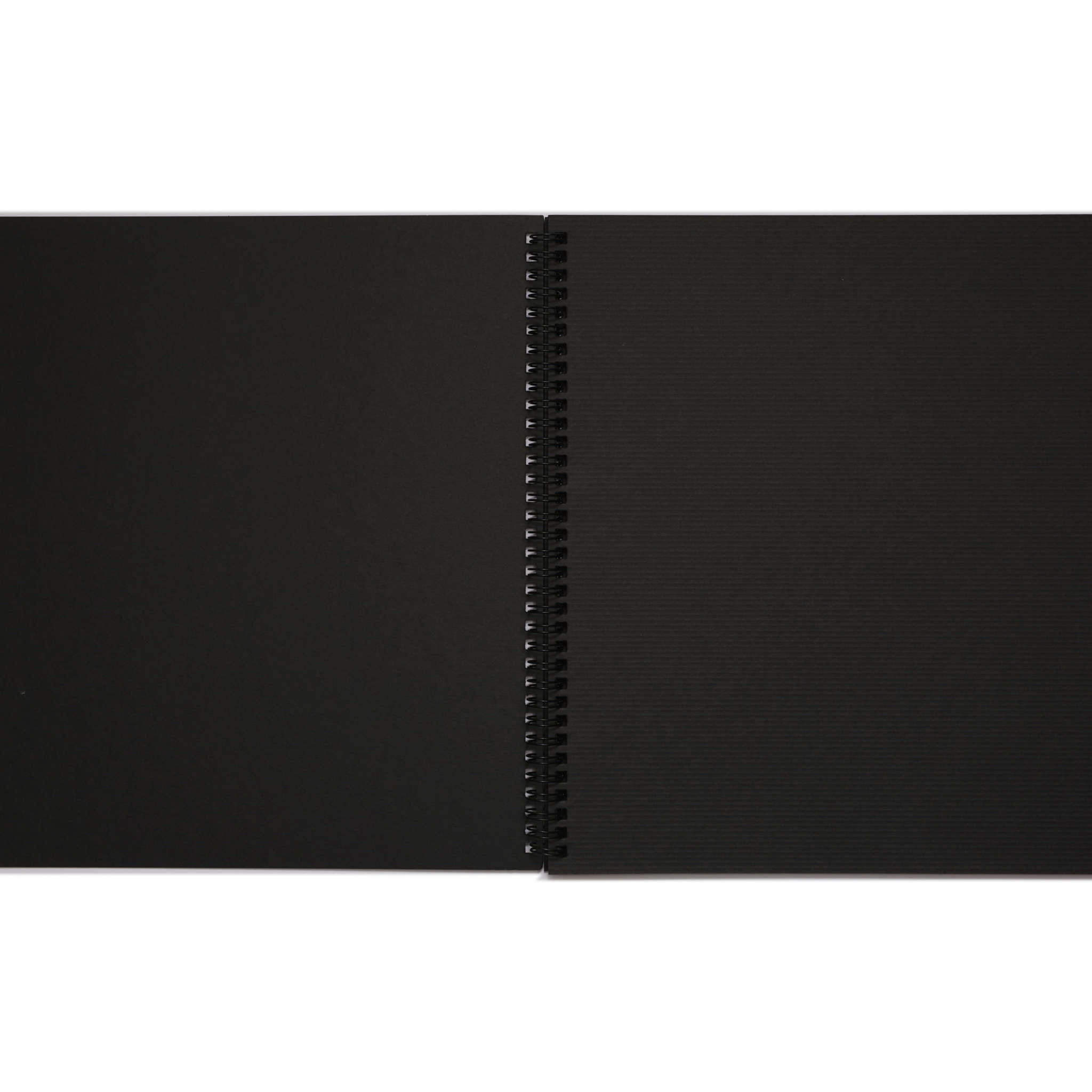 RHINO Oversize 40 Page Blank Hardback Black Scrapbook