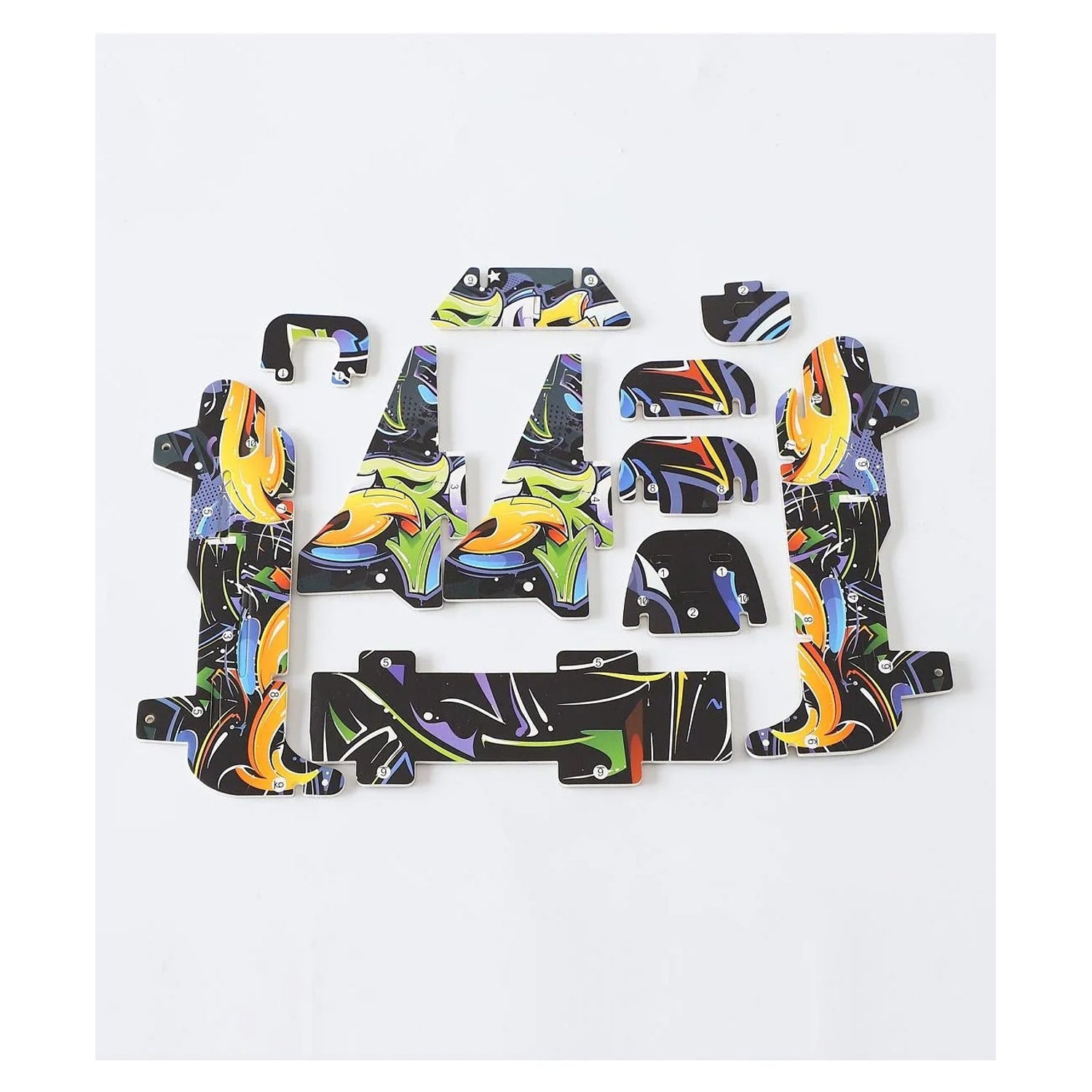 Aerodynamic Aircraft DIY Mechanical Model Stem Toy with Instruction Book