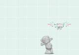 Bear With Arms Up Congrats On Your Exams Greeting Card