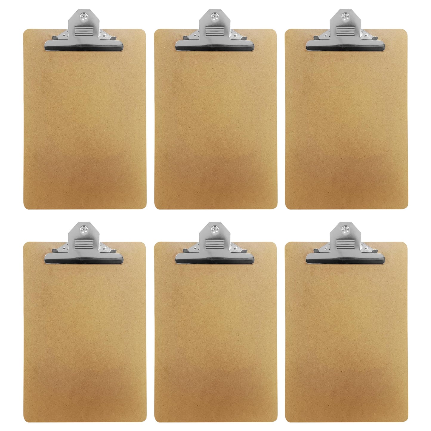 Janrax Foolscap MDF Clipboard with Butterfly Clip (A4 Plus)