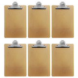Janrax Foolscap MDF Clipboard with Butterfly Clip (A4 Plus)