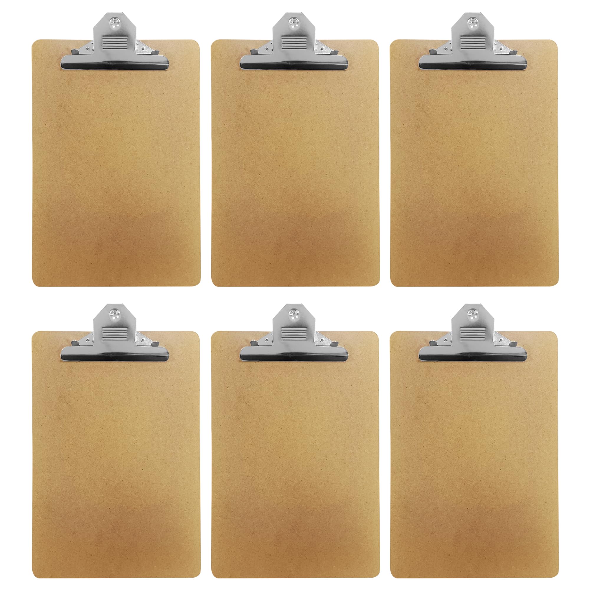 Janrax Foolscap MDF Clipboard with Butterfly Clip (A4 Plus)
