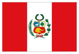 Peru Flag 5ft X 3ft {DC}