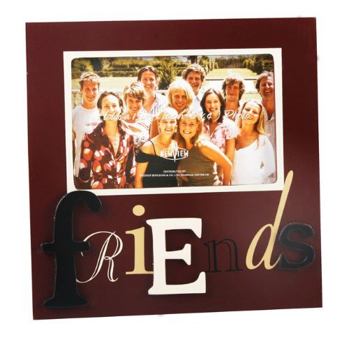 Friends Maroon Photo Frame, 6 x 4, gift