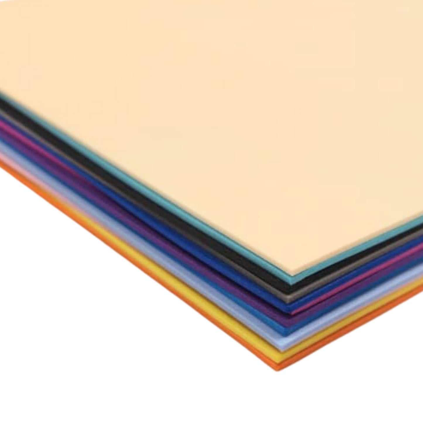 Pack of 10 A4 Blue Coloured EVA Foam Sheets