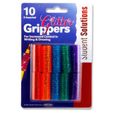 Pack of 10 Glitter Grippers by Student Solutions