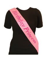 Sash Birthday Princess Pink {DC}