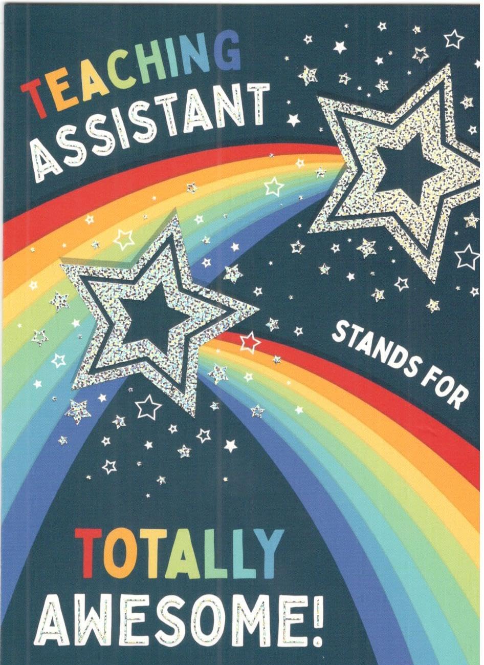 Shooting Stars Thank You Teaching Assistant Card