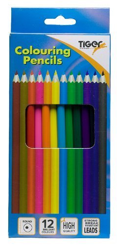 Box of 12 Full Length Colouring Pencils