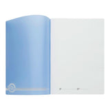 A4 120 Pages Pastel Cornflower Blue Durable Cover Manuscript Book by Premto