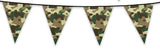 Camo Bunting 10m with 20 Pennants