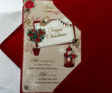 SISTER-IN-LAW - NICE VERSE GOLD FOIL CHRISTMAS CARD