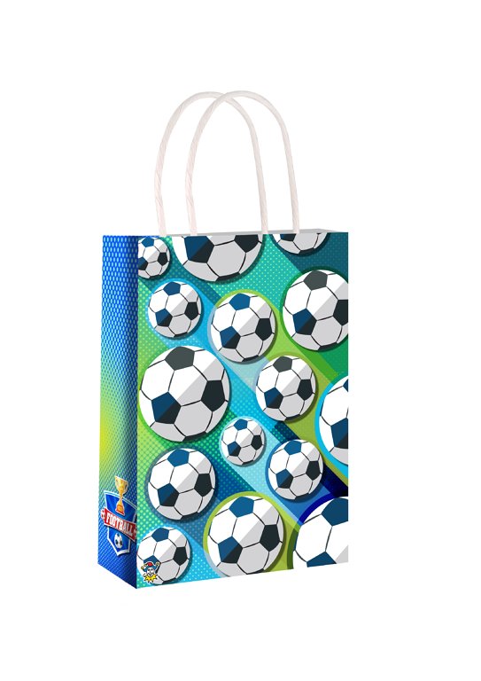 Football Paper Party Bag with Handles {DC}